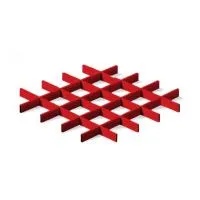 Грильято ячейка 120x120, высота 30 мм, ширина 5 мм, окраска по RAL