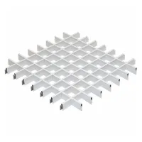 Грильято ячейка 60х60, высота 30 мм, ширина 5 мм, белый матовый