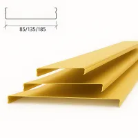 Потолочная рейка Албес AN85A золото