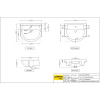 Раковина Essco Elements ECS-WHT-501 Белая Раковина Essco Elements ECS-WHT-501 Белая