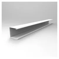 Угол пристенный РПП RPP-18 18.6х15х3000мм, белый матовый