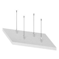 Албес Sound Prof Ромб 1200х600мм, белый