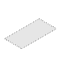 Подвесной потолок Армстронг V-Clip Plain белый 1200x300х40мм (кромка без фаски)