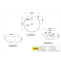 Раковина Essco Elements ECS-WHT-931 Белая Раковина Essco Elements ECS-WHT-931 Белая