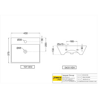 Раковина Essco Elements ECS-WHT-933 Белая Раковина Essco Elements ECS-WHT-933 Белая